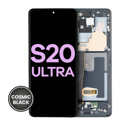 Galaxy S20 Ultra 5G OLED With Frame [Cosmic Black] (Premium)