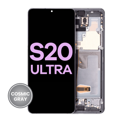 Galaxy S20 Ultra 5G OLED With Frame [Cosmic Grey] (Premium)