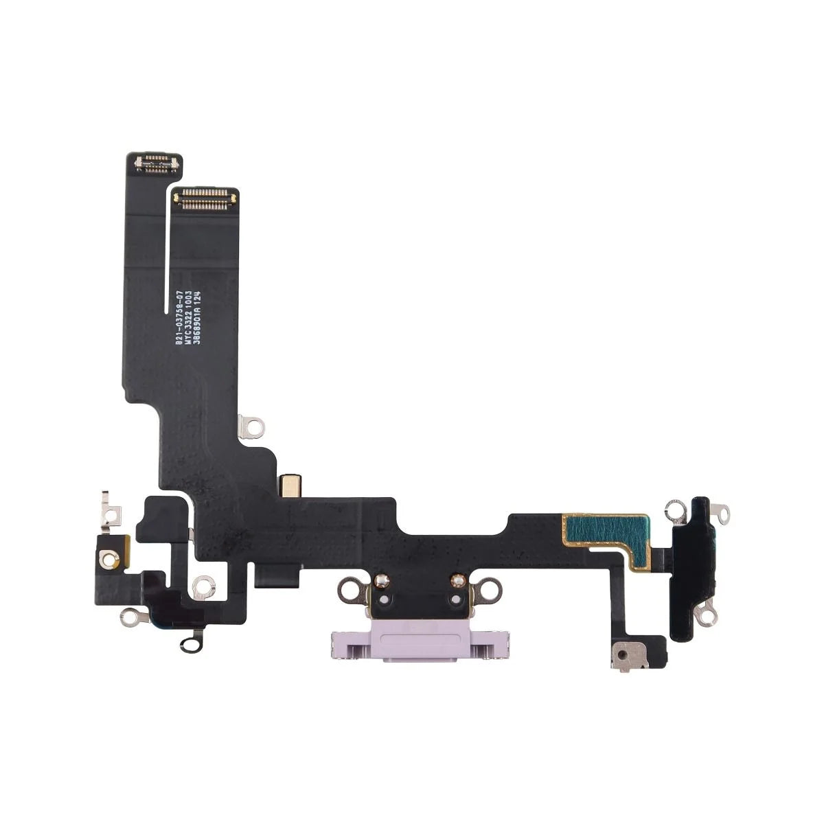 iPhone 14 Charging Port Flex Purple