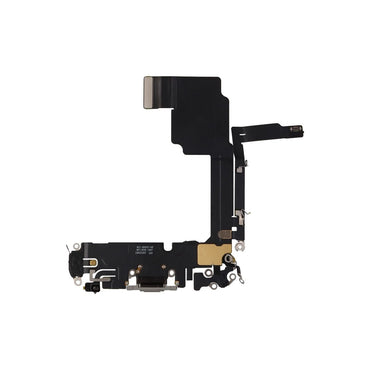 iPhone 15 pro Charging Port Flex White Best Quality ( After Market )
