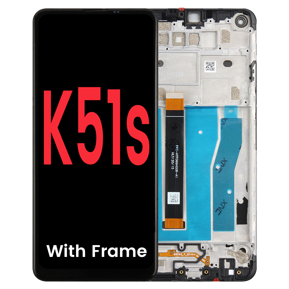 LG K51s LCD With Frame