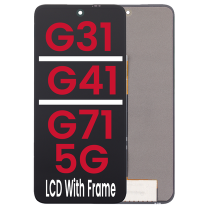 Moto G31 (XT2173 / 2021) / G41 (XT2167 / 2022) / G71 5G (XT2169-1 / 2022) LCD Without Frame