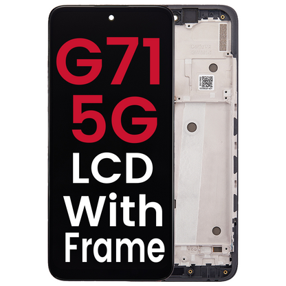 Moto G71 5G (XT2169-1 / 2022) LCD With Frame